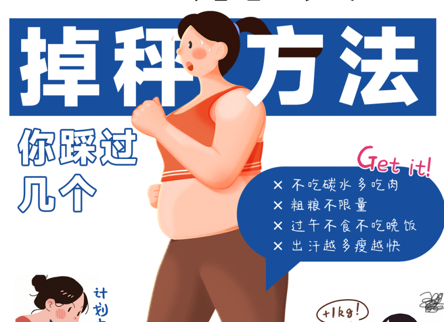 減肥哪有不瘋的？這些誤區讓我越減越肥！